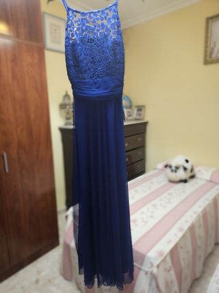 Vestido azul para boda/dama honor