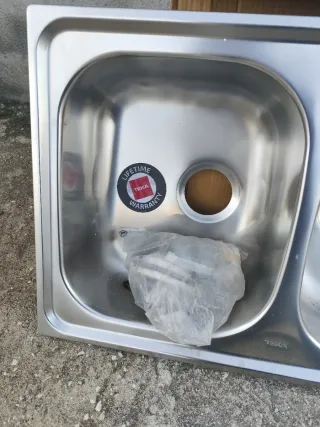 Fregadero Doble Teka Acero Inoxidable