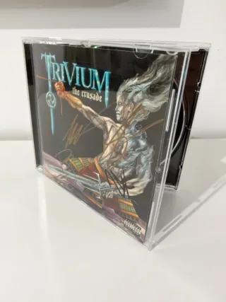 CD Trivium The Crusade Firmado