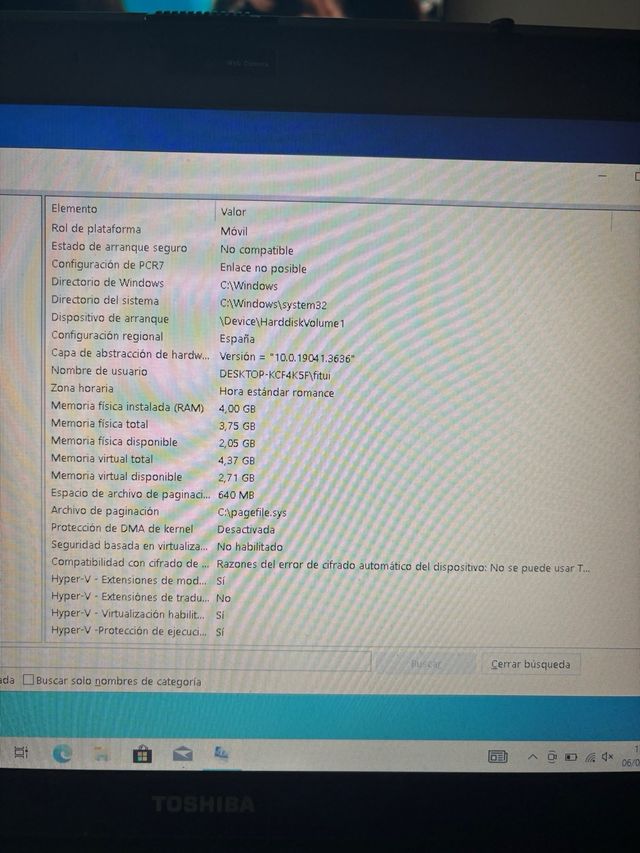 Portátil Toshiba L300D Gris + FUNDA REGALO