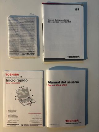 Portátil Toshiba L300D Gris + FUNDA REGALO