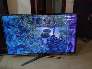 Smart TV Samsung 50 Negro/Plata