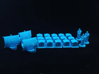 Componentes tokens Concordia Juego de Mesa