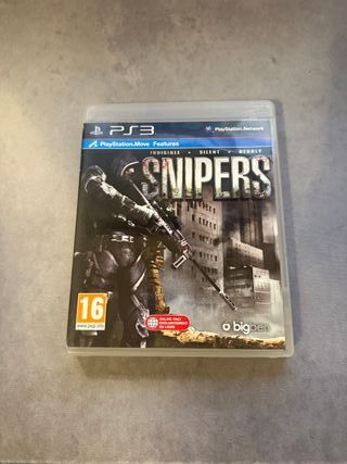 SNIPERS PS3 PlayStation 3 Gioco Sparatutto