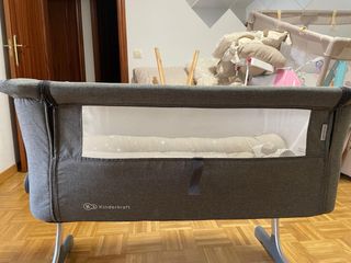 Cuna colecho kinderkraft + almohada de colecho