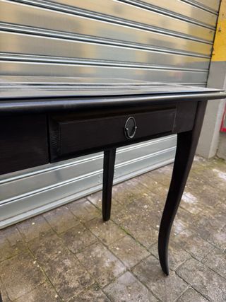 Mesita tocador IKEA LEKSVIK cristal