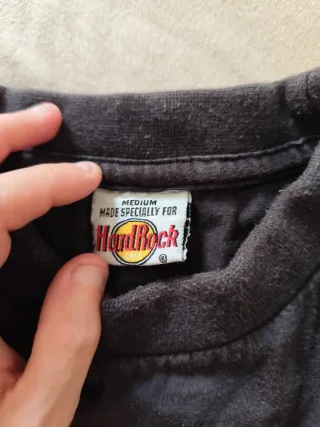 Camiseta Hard Rock Cafe Oslo 1971 Negra