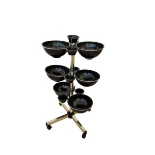 Carrito peluquería especial con cuencos