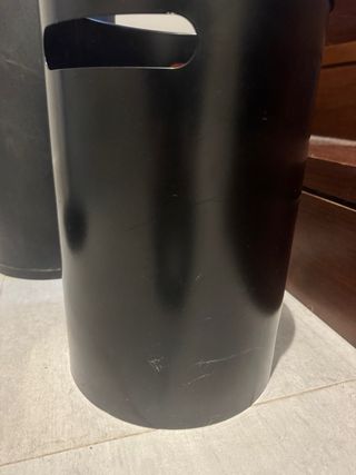 Perchero de pie y papeleras y paragüero oficina