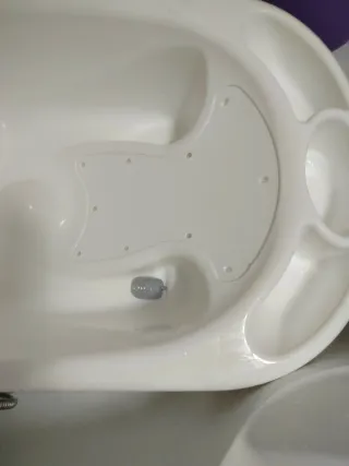 Bañera para bebé blanca