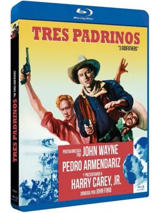Blu-ray Tres Padrinos (3 Godfathers)