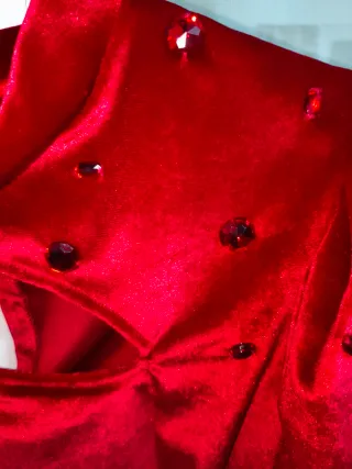 Vestido fiesta/eventos rojo