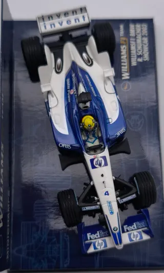 WILLIAMS F1 BMW R. SCHUMACHER SHOWCAR 2003 1:43