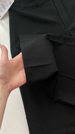 Pantalón negro Pull&Bear Talla M