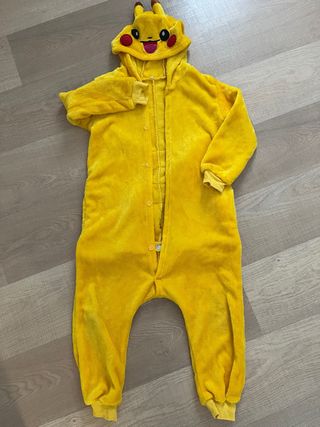 Disfraz Pikachu Talla 120 cm