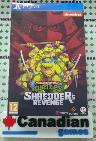 Ninja Turtles Shredder's Revenge para PS4 (NUEVO)