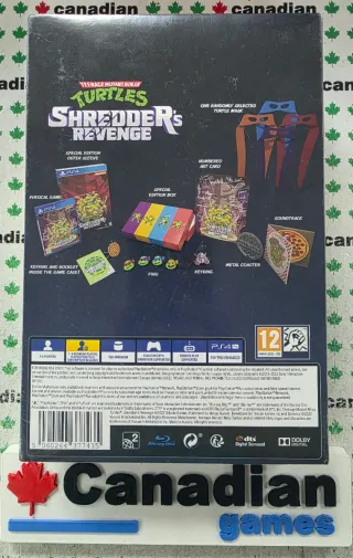 Ninja Turtles Shredder's Revenge para PS4 (NUEVO)