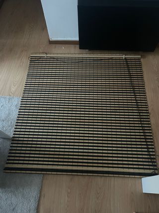 Estores de madera y bambú (2 unidades)