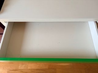 Escritorio Infantil Ikea MICKE Blanco/Verde