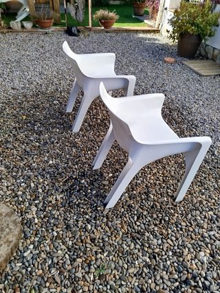 Sillas Artemide Milano Blancas