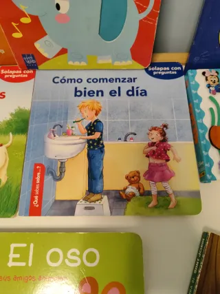 Lote libros infantiles castellano y catalán