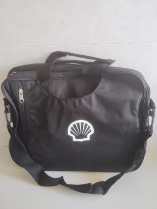 Bolsa Ordenador Shell Negra