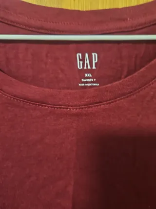 Blusa GAP Talla XXL Roja