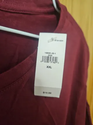 Blusa GAP Talla XXL Roja