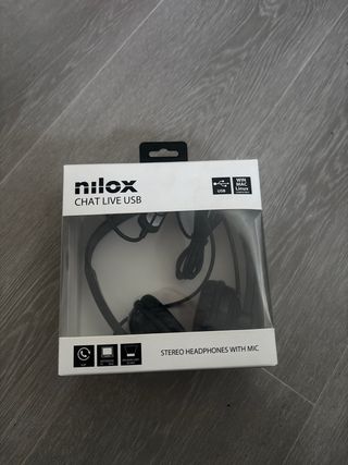 Auriculares diadema con micrófono