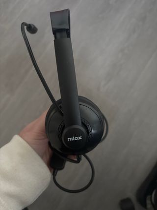 Auriculares diadema con micrófono