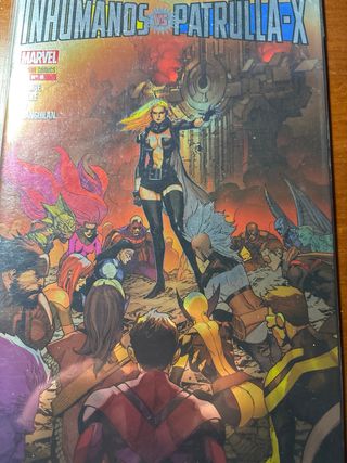 COMIC MARVEL INHUMANOS VS XMEN COMPLETO 2,50€x und