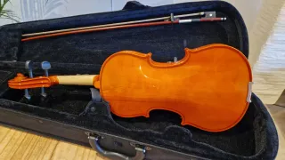 Violín Estudiante 3/4 con Funda y Arco