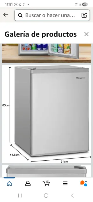 Nevera minibar Inventor