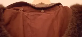 Abrigo mujer marrón