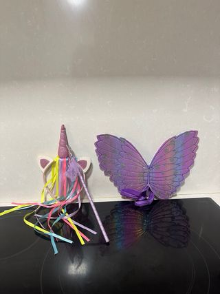 Disfraz Unicornio Niña Tutú Arcoíris para 6-8 años