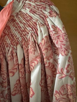 Traje Fallera Rosa y Blanca