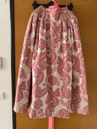 Traje Fallera Rosa y Blanca