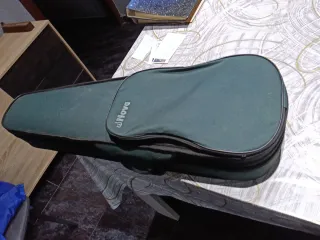 Violín con arco y funda