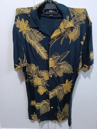 Camisa Estampada Floral Bear Talla XS