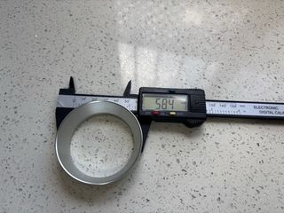 Tamper, embudo y Cesta para cafeteras Cecotec 58mm