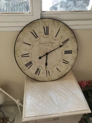 Reloj de Pared Grande Estilo Antiguo