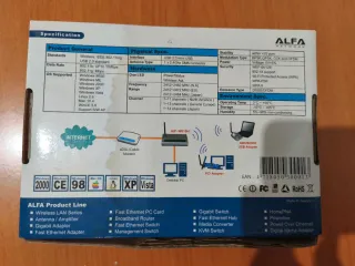 Adaptador Wifi USB Alfa Network