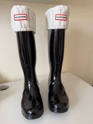 Botas Hunter Gloss Negro Talla 38