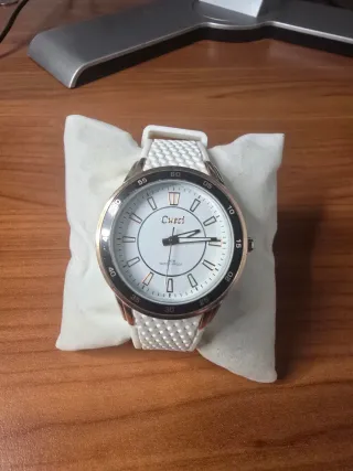 Reloj Cucci Blanco y Oro Rosa