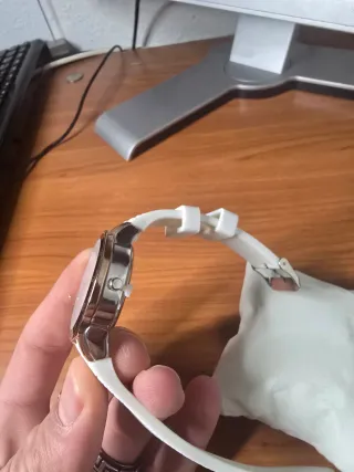 Reloj Cucci Blanco y Oro Rosa