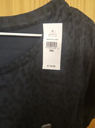 Blusa GAP Estampado Animal Print Talla XXL