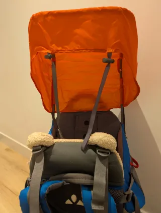 Mochila Portabebés trekking Vaude Azul