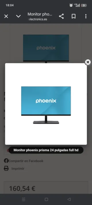 Monitor Phoenix Prisma 24 Full HD