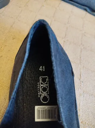Zapatos DOC Hombre Talla 41 Azul/Gris
