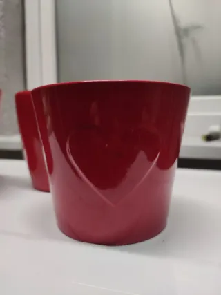 Set 3 vasi rossi terracotta